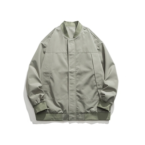 新款飞行夹克男美式复古棒球服外套高街潮牌CYJK9269 P-75控价109图片