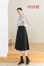 时尚百搭修身中长款裙，其它，纳影
