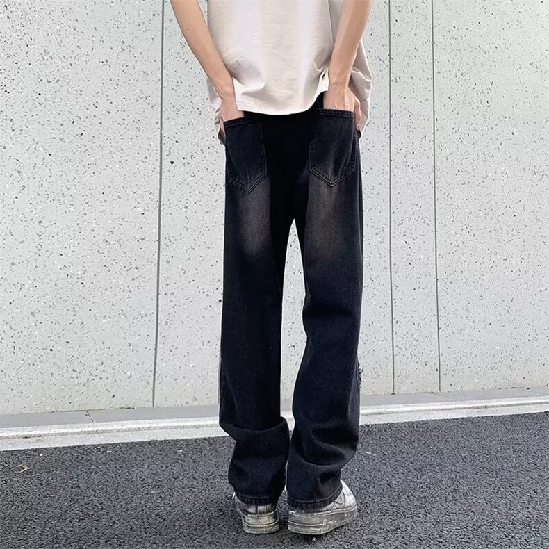 2024美式牛仔裤男款春季长裤潮K6166P43,男装牛仔裤,星座1116-2