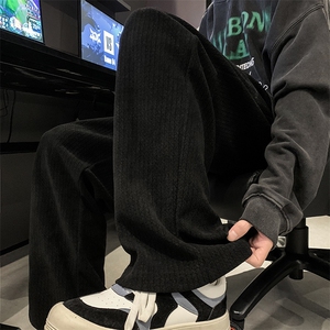A102-HD1496TP55控价78 美式加厚潮牌米兰条运动休闲裤百搭长裤男图片