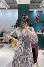 夏季新款，碎花连衣裙，女装连衣裙，芳姿菲