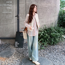背心加衬衣两件套8811P165K248，女装短外套，2C323
