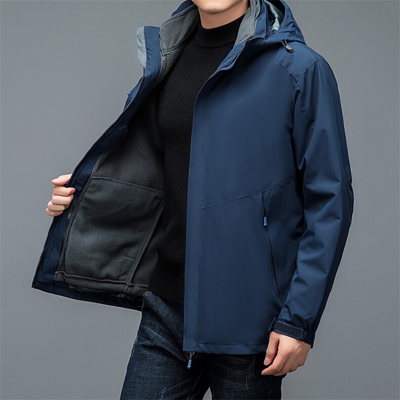 NN3007钱塘2020-3冲锋衣内胆可脱卸跑两份主推外套P140,男装夹克,钱塘207-3