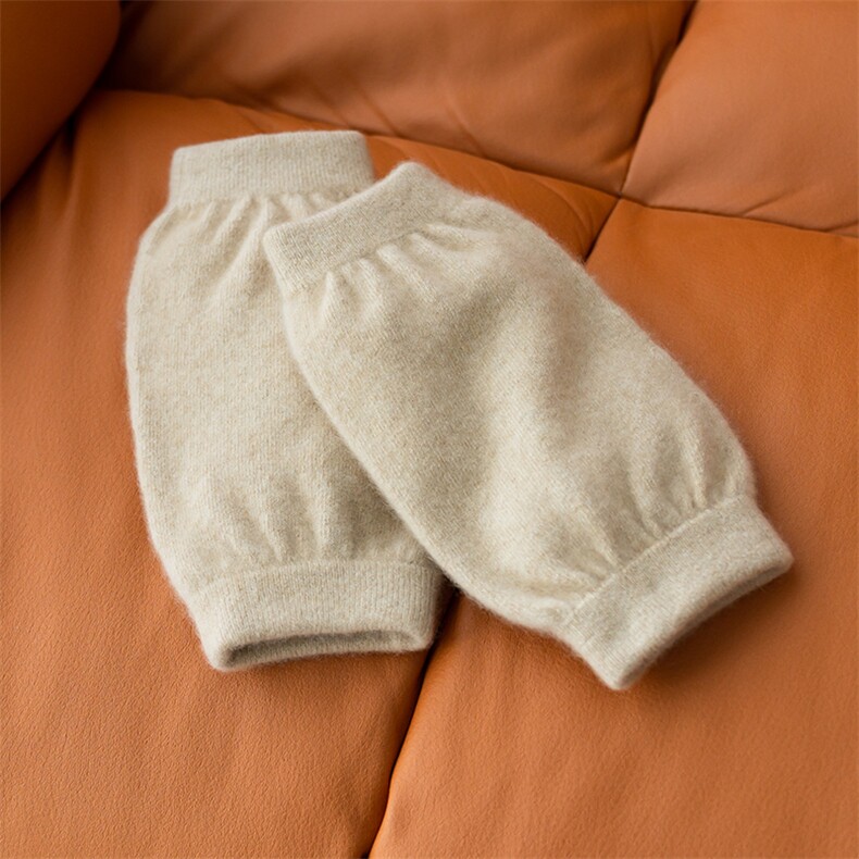 2025年秋季新款百搭女士双股加厚保暖护膝，袜子，百纳羊绒