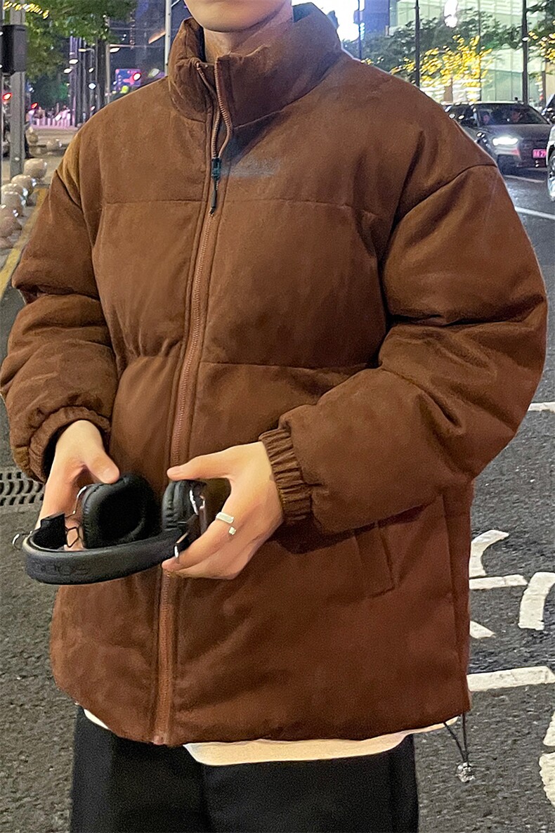 情侣麂皮绒棉服男冬新款情侣棉衣外套加厚棉袄羽绒服MY8805-P68,男装棉衣,星座205-1