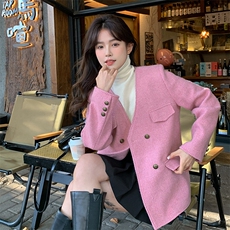 【现货】小香风加棉外套082-3685P165K248，女装短外套，浙宝192（原082）