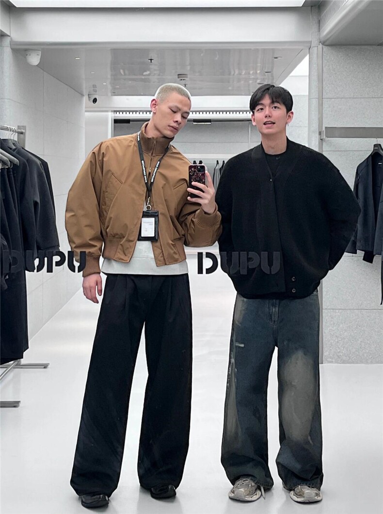 MF06-特P90美式高街立领棒球棉服飞行夹克棉衣短款外套男,男装夹克,电商B327