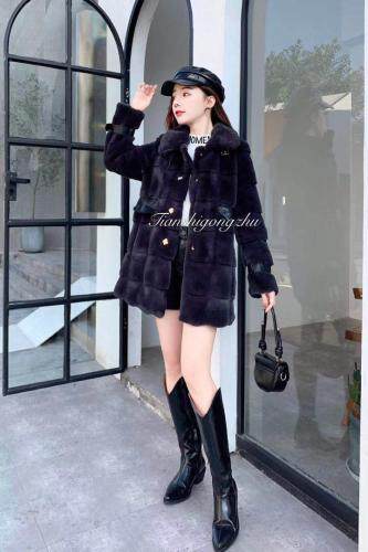 丹麦貂大衣爆热卖款……，女装，天使公主