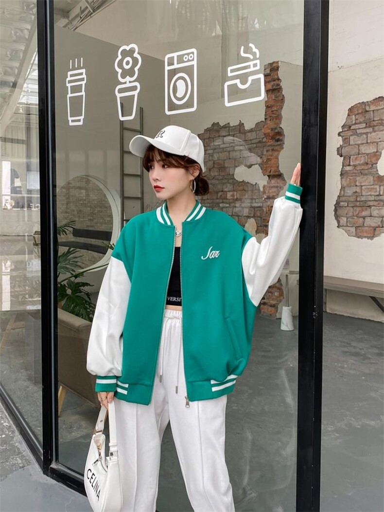 青春校园棒球服，其它，斐媞梦