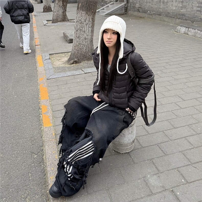帽子可拆卸宽松排骨羽绒棉衣外套D328-YR970-P178,男装棉衣,电商D328
