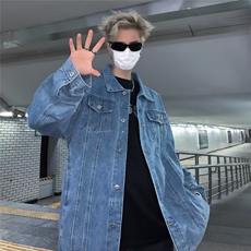 大码美式秋季夹克新款男时尚潮外套FW01P65，男装夹克，星座1116-2