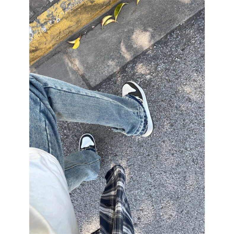 【网图】cleanfit蓝色牛仔裤男修身直筒窄版vibe裤子NZ07LL-特P50,男装牛仔裤,星座1007（原301D）