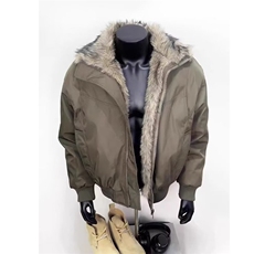 M78-P91*美式复古解构夹克冬季加厚保暖毛领百搭高级感夹棉，男装夹克，电商B323A