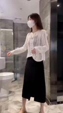 针织三件套装，女装职业装，天使公主