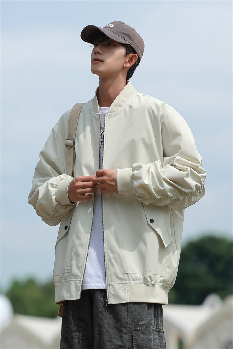春季飞行服夹克外套男简约休闲百搭棒球服上衣迷彩P65JK837-P60,男装夹克,电商B306