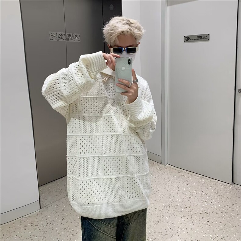 美式毛衣男慵懒风休闲针织衫JY49P52,男装针织衫/毛衣,星座1116-2
