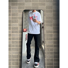 K1787～批60控88有货（自家图）2024美式vibe潮牌痞帅修身牛仔裤，男装牛仔裤，星座218-5