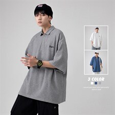 22年高品质港风纯短袖T恤珠地潮牌风美式街头风ZDY3316-P48，男装T恤，星座717