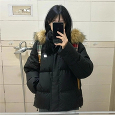 【高品质】可拆卸毛领羽绒棉服情侣美式厚外套棉衣2568特P90网图，男装棉衣，电商B245