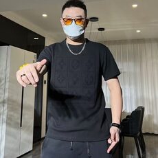 夏季2025年新款男士百搭短袖T恤上衣服半袖男潮流宽松简约时尚潮，男装T恤，星座506A