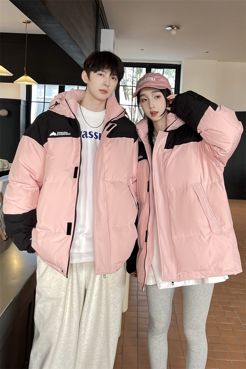 羽绒服男冬季新款港风宽松连帽白鸭绒外套YR920-P160(控价208元,男装羽绒服,星座214-3