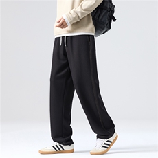 原色牛仔裤男士秋季新款宽松直筒裤水洗百搭复古休闲男裤H903-P55，男装牛仔裤，星座509