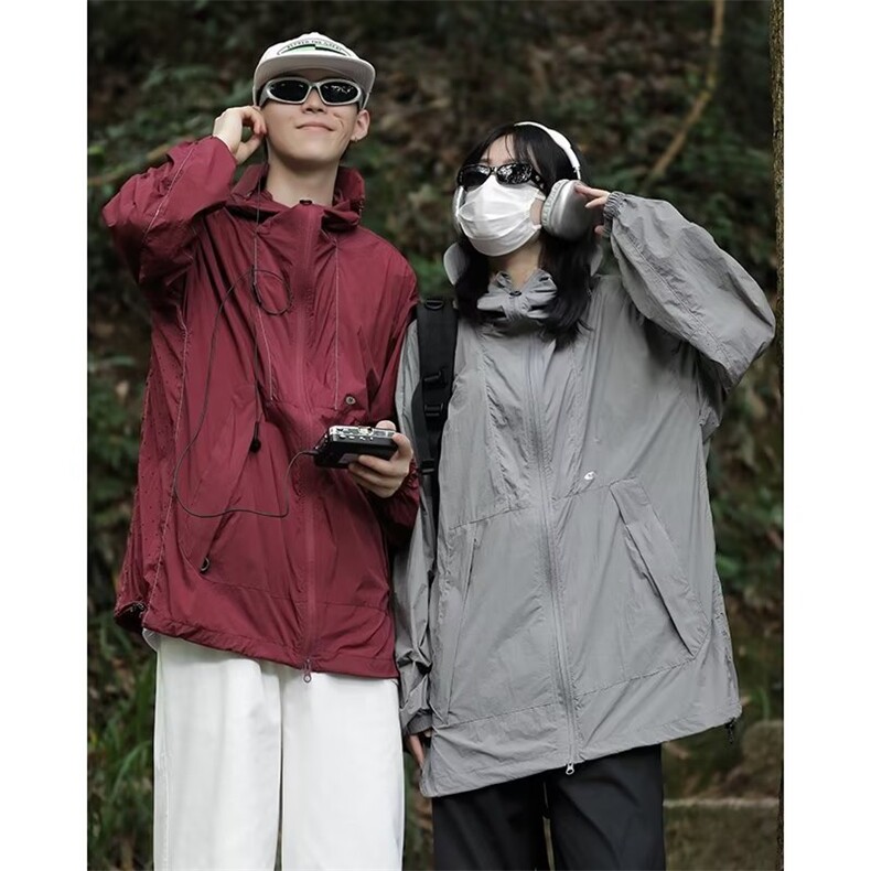 upf50防晒衣男夏季薄款连帽山系户外钓鱼冰丝透气防晒服FS01-P40,男装夹克,星座1008
