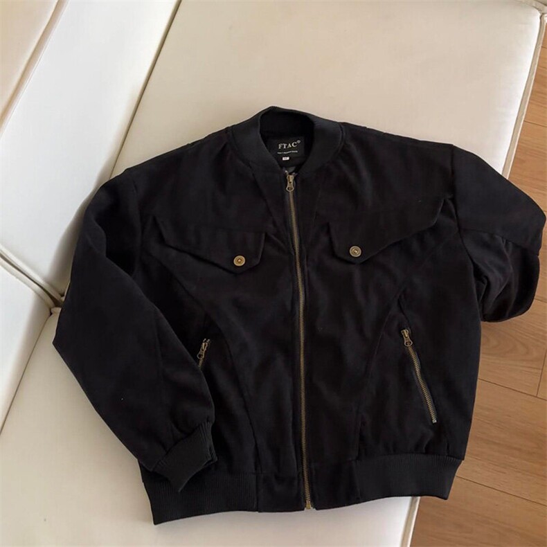 【有货】L15CC-特P70美式复古猎装解构工装夹克短款外套男,男装夹克,星座1007（原301D）