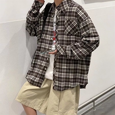 长袖衬衫春款男港风潮流C25P32，男装衬衫，星座1116-2