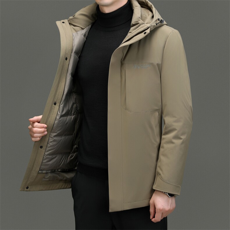 DF23866钱塘2020-2冬季厚款商务休闲中年男士百搭羽绒服P295，男装羽绒服，钱塘207-2