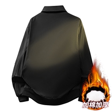 工装飞行员夹克加绒加厚情侣外套CP90P40加棉P55，男装夹克，电商A247