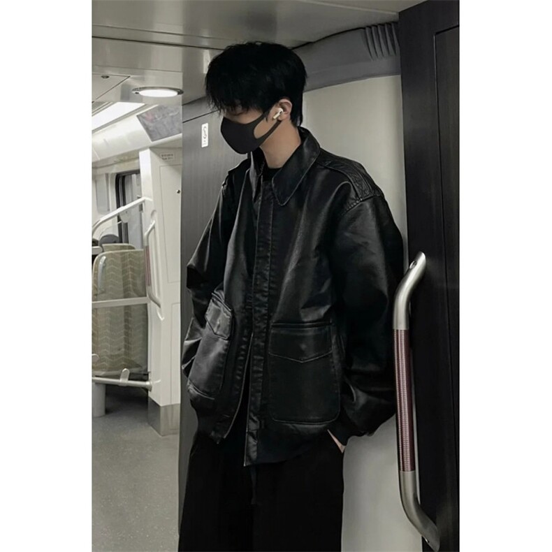网图现货加厚加棉皮衣飞行员外套1209-1-JK19-P90主推可谈,男装皮衣,星座1209-1