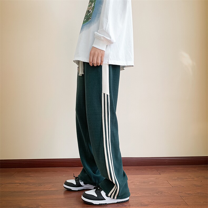 22秋冬400克重新款宽松港风百搭休闲直筒裤B266-X831-P6078,男装休闲裤,星座B257-1