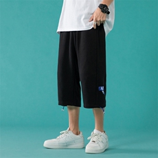 ！2023夏季新款男士运动七分裤学生百搭六分裤短裤潮DK02P40，男装休闲裤，电商B220