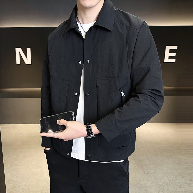 2026春季新款男装夹克休闲外套B317-2653-P105，男装夹克，电商B317