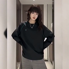 美式高街解构工艺速干长袖T恤男女款防晒罩衫户外运动潮牌骑行服，男装防晒衣，电商A486