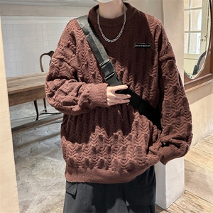 cityboy！贴标毛衣男士加厚麻花线衣男针织衫男XH05-P60图片