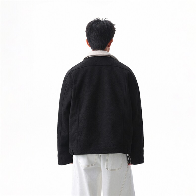 包现货-美式高街cleanfit麂皮绒底特律秋夹克外套218-7-JK60-P105,男装夹克,星座218-7