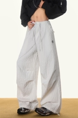 8XL-M新款速干肌理感直筒工装裤男宽松早秋休闲裤阔腿裤K9172P68，男装工装外套，电商D206-1