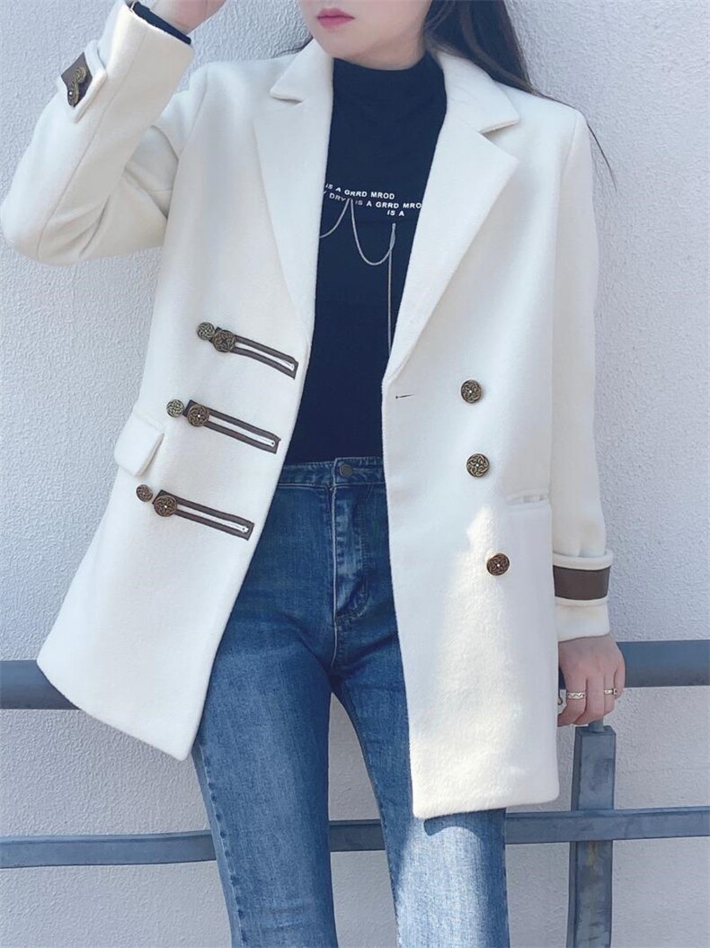 海军风外套，其它，米社