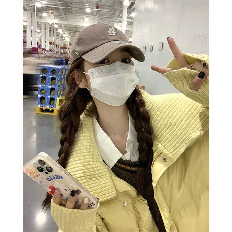 短款羽绒服女2025冬季韩系超好看连帽面包服白鸭绒厚外套,女装羽绒服,诺蝶