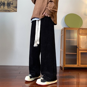 8XL-M 特大码胖子加厚雪尼尔运动裤加绒灯芯绒卫裤男9028P45控58图片