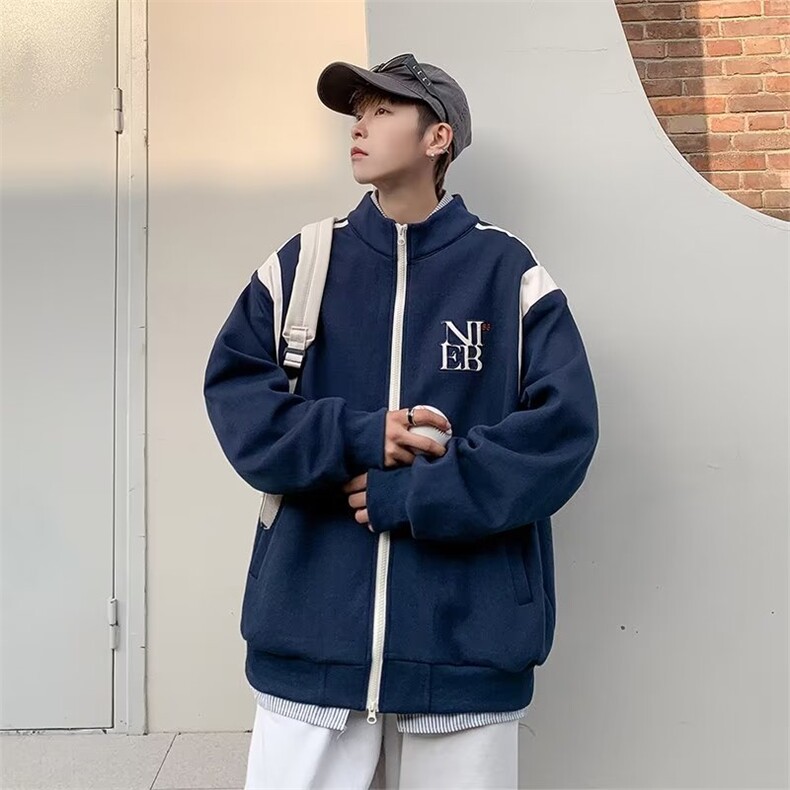 男秋季2023新款长袖夹克外套W02P46,男装夹克,星座1116-2