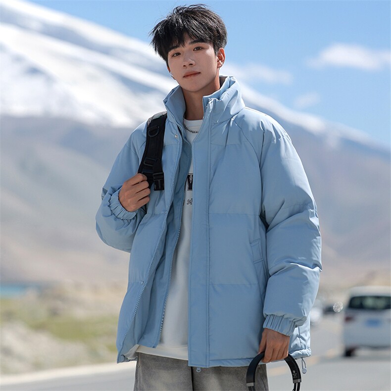 得物二开立领假两件石墨烯内里棉服棉衣外套9088特P85控118,男装棉衣,电商A309