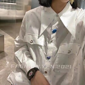 2022 秋装衬衣 洋气图片
