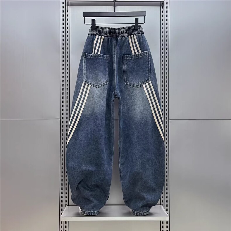 1506-1/KB8331/P53牛仔裤男款春季显瘦美式复古弯刀牛仔长裤百搭,男装牛仔裤,星座1506-1