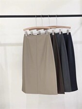 [现货]冬季新款 PU直身半身裙，面料采用环保PU皮革，女装半身裙，炽元素