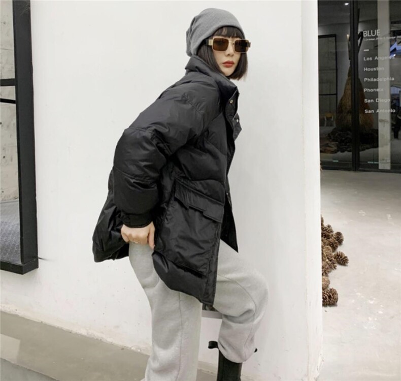 2020白鸭绒羽绒服，女装羽绒服，曼希野