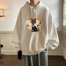 连帽卫衣男大码胖子帽衫大号运动服WY2429-P35，男装卫衣，电商A040