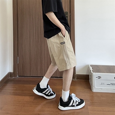 大量现货夏季美式短裤男休闲速干运动裤拼接条纹直筒裤DK706-P40，男装牛仔裤，电商A178
